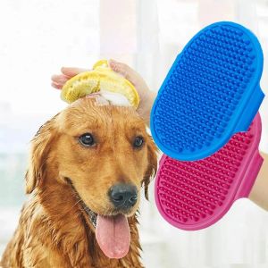 Eason Mall COD Pet Palm Grooming Bath Brush Massage Hair Removal Gloves Dog Cat Puppy Comb