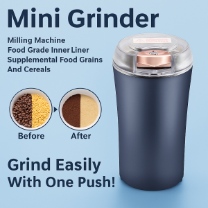 Mini Electric Grinder Multi Function Kitchen Grinding Machine Coffee Bean Spice Crusher Household Tool