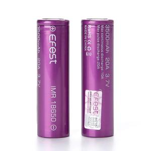 Efest IMR 18650 3500mAH 20A Lithium ion rechargeable battery