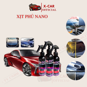 Chai xịt phủ nano chống nước kính - làm bóng bề mặt sơn xe DIY Nano 200ML