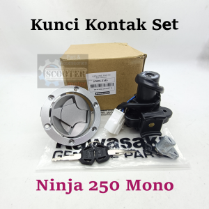 Kunci kontak set Kawasaki Ninja 250 RR mono Ninja 250 SL Presisi dan Awet Kunci Keselamatan konci