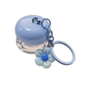 MINIMALUX Mini Lip  Jars With Keychain Pendant 5g Capacity Lip Balm Cans Refillable Makeup Container Makeup Storage