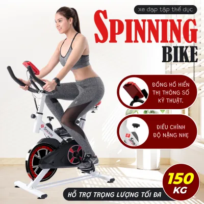 S303 BG Xe đạp tập gym tại nhà S303 đủ màu yên xe và tay nắm có thể điều chỉnh độ cao gọn gàng không chiếm diện tích