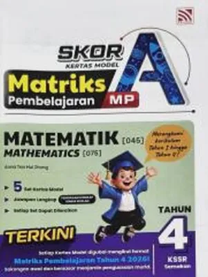 2026 Skor A Matriks Matematik Thn 4 - Pelangi