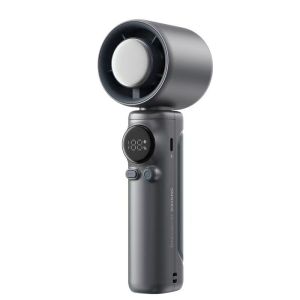 Portable Semiconductor Refrigeration Handheld Fan 100 Speed High-speed Turbo Fan Outdoor Ice Pack Digital Display Fan Table Fan Mini Fan Cooling Handheld Fan