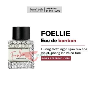 Nước hoa vùng kín FOELLIE Eau De BonBon Inner Perfume Cao Cấp Hàn Quốc hương đào ngọt ngào tươi mát 10ml