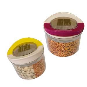 ORIENTAL AIR-TIGHT COOKIES JAR/NUTS STORAGE CONTAINER