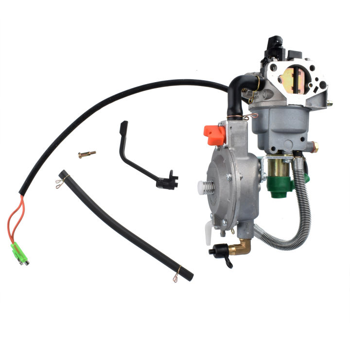 Dual fuel carburetor LPG CNG conversion kit for HONDA GX390 188F 4.5KW ...