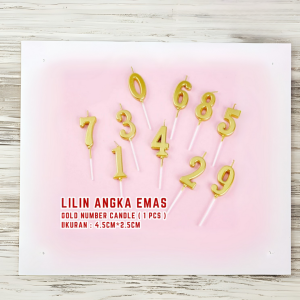 ( 1 PACK ) LILIN ULANG TAHUN ANGKA ULIR TWIST WARNA WARNI DEKORASI KUE ACARA PESTA