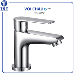 Vòi Rửa Mặt Lavabo Lạnh ONIMI Chất Liệu Đồng Thau Mạ Crom Cao Cấp SK9922
