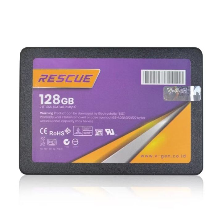 SSD VGEN SATA III RESCUE 128GB Solid State Drive 2.5
