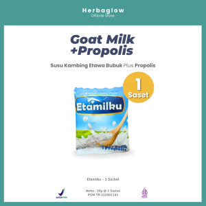 Susu Kambing Etamilku Goatmilk Plus Propolis Original BPOM - ISI 1 SACHET