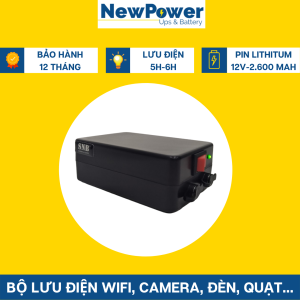 Bộ lưu điện gia đình 7.800mAh UPS 12V cho camera wifi mới 100%bảo hành 12 tháng xuất xứ VN