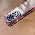 Gradation Glitter Dia Case For iPhone 14 13 11 12 Pro XR X XS Max 7 8 Plus SE Soft Rhie Plating Bumper Sequin Cover. 