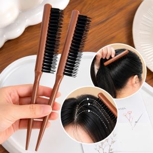 LƯỢC TÓC CON BABY HAIR COMBO 2 CÂY | TẠO PHỒNG CHÂN TÓC - CHIA NGÔI VUỐT TÓC MAI TẠO KIỂU ĐA NĂNG
