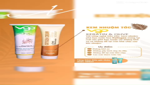 Kem nhuộm tóc phủ bạc 100% HT VGO (tặng 1 tuýp gội 100ml)