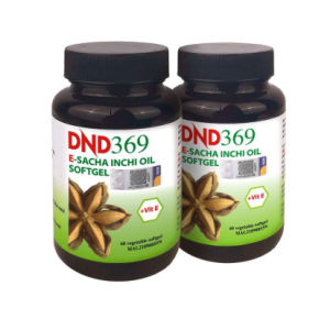DND369 Sacha Inchi Oil Softgel 60s Capsule Omega 3 6 9 Heart Brain Skin Health