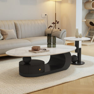 [CozyNest ]Cream Style Creative New Sofa Side Table  Living Room Coffee Table Tea Table End Table Dining Table Small Table