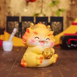 Tượng trang trí tượng rồng decor ô tô và trang trí để bàn đồ trang trí Taplo xe ô tô chiêu tài lộc - Happy Home 4U