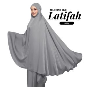 Telekung Prayer Dress- Full Set Top and Bottom- Free bag- Premium Korean Silk- Ironless