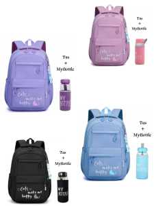 Tas Ransel Anak Perempuan JAYA Tahan Air Polyester untuk Sekolah