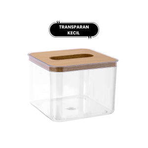 KIYO Kotak Tisu Tissue Tutup Bamboo Minimalis Elegan Estetik Model Panjang Tissue / Solid Wooden Tissue Box