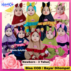 Baju Gamis Bayi & Anak Perempuan Usia 0-6 Tahun