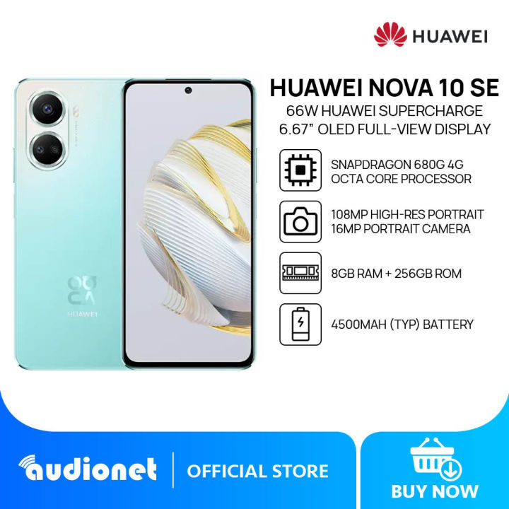 HUAWEI nova 10 SE Smartphone | 8GB RAM+256GB ROM | 108MP High-Res ...