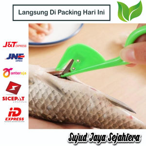 PISAU PEMBERSIH KOTORAN USUS AYAM & PEMBELAH IKAN/BELUT MULTIFUNGSI