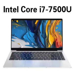 Silver 14.1" laptop with Intel i7-7500U processor Windows 11 1TB/2TB SSD 12GB RAM Adobe Creative Suite (Ai Ps Ae)