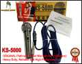 ORIGINAL NEW! KS-5000 Platinum  Wired Microphone (10Meters)Heavy Duty, Reliable and High Performance ✅100% Original Platinum Karaoke KS-5000 High-End Dynamic Wired Mic. 