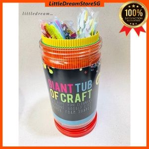 🇸🇬[SG Stock] Complete DIY Art Supplies for Kids All in One Crafting School Kindergarten Home Arts Set Crafts Folding Box