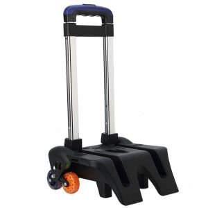 ล้อลากกระเป๋านักเรียน6ล้อคันชักล้อลากกระเป๋านักรียนรถเข็น6ล้ออุปกรณ์กระเป๋าล้อลากครบชุด