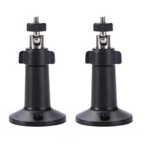 Flexible Security Camera Mounting Bracket 6mm Screw Universal Swivels Base For Wall Ceiling Desk Installations