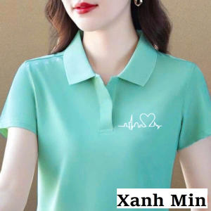 Áo Polo Tay ngắn MÀU ĐEN[ATV]