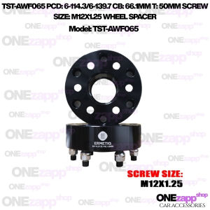 WHEEL SPACER TST-AWF065 PCD: 6-114.3/6-139.7 CB: 66.1MM T: 50MM SCREW SIZE: M12X1.25