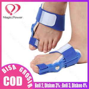 Hari & Malam Bunion Korektor Tulang Patah Hallux Valgus Pelurus Big Pemisah Jari Kaki -Intl