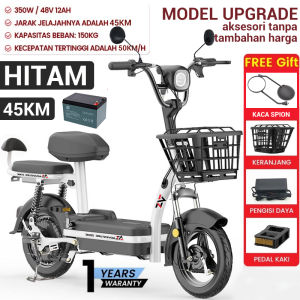 sepeda listrik dewasa 48v 12ah sepeda listrik Dengan Pedal Sepeda Motor Listrik