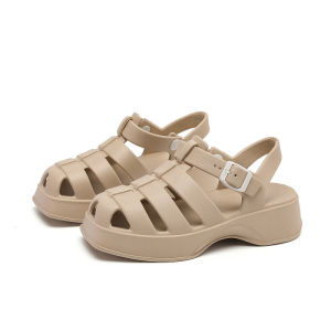 [Free Shipping] Trendy New WomenS Sandals With Thick Soft Soles Height-Enhancing Design Versatile For Beach Wear And Non-Slip For Outdoor Use