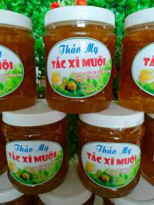 (FREESHIP) 1Kg TẮC XÍ MUỘI ĐƯỞNG PHÈN NGUYÊN CHẤT BẾN TRE- CHỢ BẾN TRE
