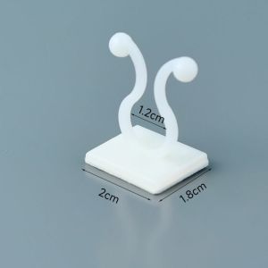 Combo 10 Móc Treo Dán Tường Hỗ Trợ Cây Leo/ Định hình Thân Cây Cảnh Nút cố định dây điện-NIEVE