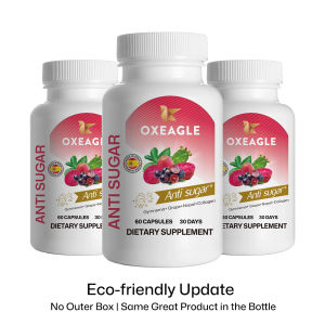 Oxeagle Skin Radiance & Anti-Glycation Supplement | Support Clear Glowing Skin Maintain Sugar Balance & Reduce Cravings | From Spain