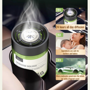 Car Balm Tea Storage Fragrance Expansion Tea Scent Car Aromatherapy Diffuser Relaxation Air Purifier