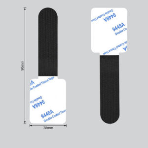 Self-Adhesive Multi-Purpose Velcro Cable Organizer/ Universal Desktop Charger Wire Fixed Tie Organizer HMH10