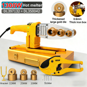 【Anti-Blocking Die】Original PPR Heater Machine Heavy Duty Japan 2500W Anti-scalding Line 20MM-63MM Plastic Pipes Water Pipe Fusion Machine Welding Fusion Splicer Electronic Hot Melter fusion machine for ppr pipe ppr pipe heating machine sale