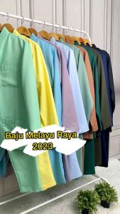 SIZE XS-XXL BAJU MELAYU MODEN CEKAK MUSANG LELAKI MUSLIMIN PLUSSIZE NUDE GOLD DUSTYPINK AVOCADO SAGE GREEN