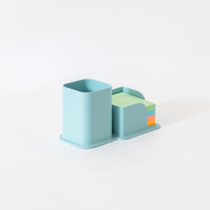 Khay Đựng Bút Đôi Tiện Dụng Sworld IP4433 - Kèm Giấy Nhớ Chất Liệu Nhựa Cao Cấp Gọn Gàng Tiện Lợi Tone Màu Pastel Thanh Lịch