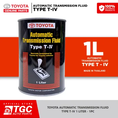 Toyota Genuine Automatic Transmission Fluid ATF Type T-IV (08886-81016) 1L