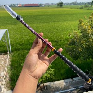 Joran Tegek WSY Wakuwaku ZT Carbon Action medium kaku Panjang ruas 40cm Uk 270/300/360/450