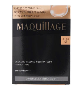 Phấn nước Maquillage Dramatic Essence Cushion Glow SPF50+ PA++++ (nhiều phân loại) - Nhật Bản